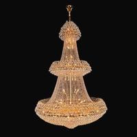 French Empire Gold Crystal Chandelier Large Chandeliers Lighting for Store Hotel D1200*H1850 6680592