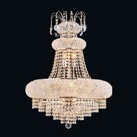 Crystal Trimmed Chandelier French Empire pendant lighting 288103